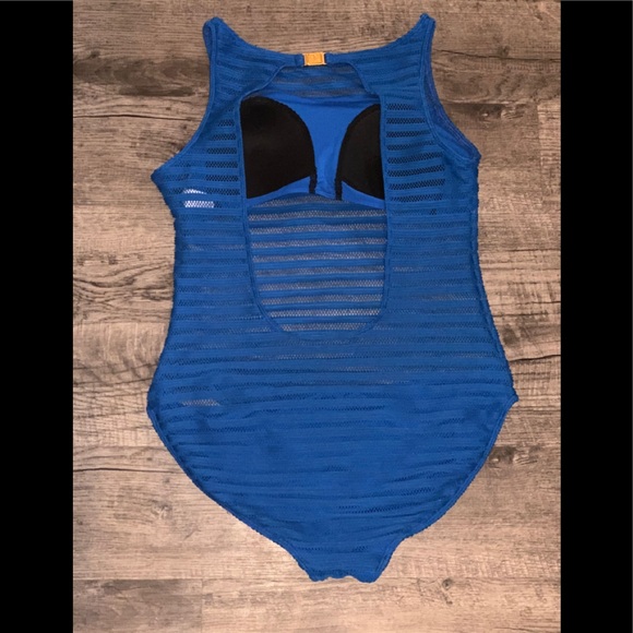 Ralph Lauren One-Piece Mesh Swimsuit - Picture 2 of 3